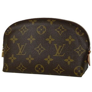 Louis Vuitton Cosmetic Makeup Pouch Monogram Brown